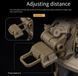 Крепление кронштейн для прибора ночного видения NVG на шлем, койот, адаптер на каску Wosport 1913423887 фото 4