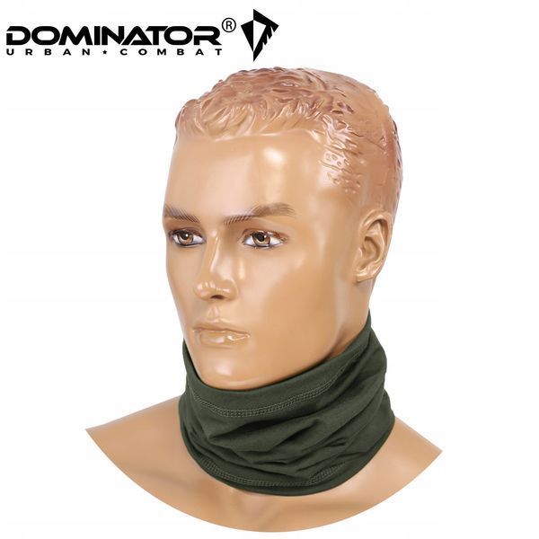 Баф шарф-труба Dominator оливковая многофункциональная балаклава защита от ветра холода пыли 2249 фото