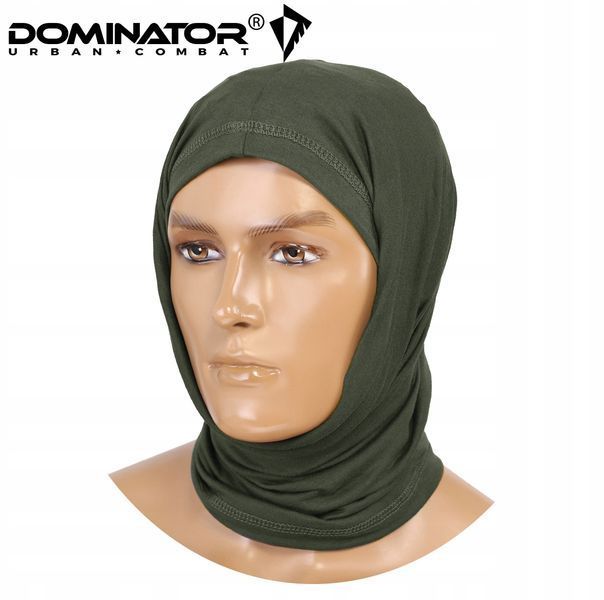 Баф шарф-труба Dominator оливковая многофункциональная балаклава защита от ветра холода пыли 2249 фото