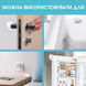 Стопор для дверей силиконовый круглый 6 шт прозрачный (XJ5910) 2756 фото 6