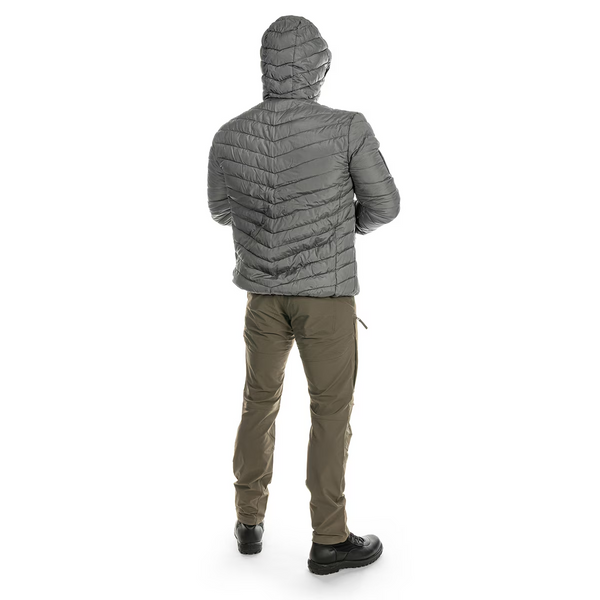 Куртка двухсторонняя Texar 4XL черно-серая мужская утепленная синтетическим пухом тактическая 2665 фото