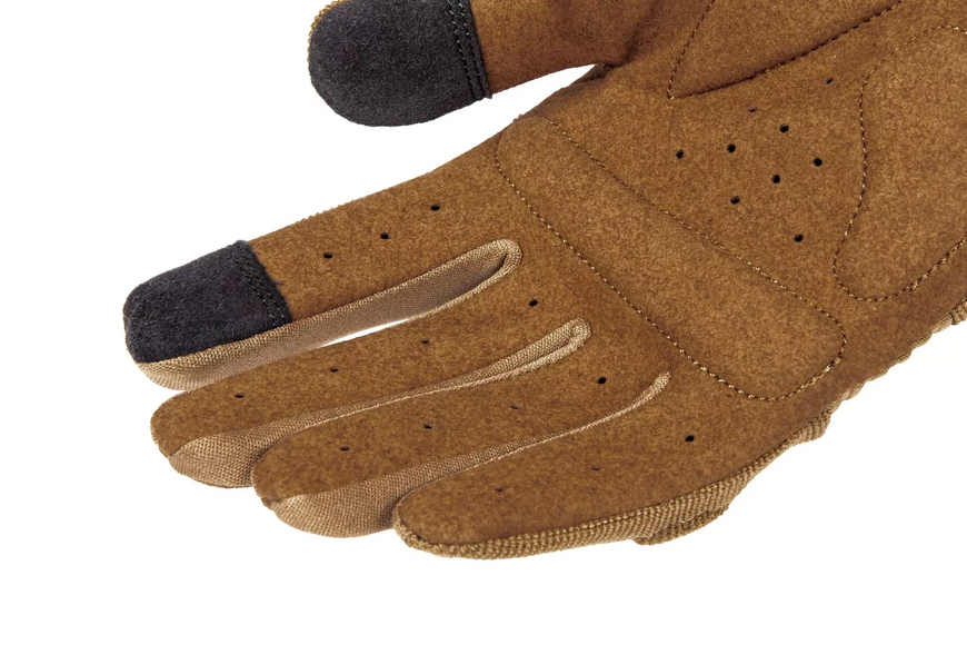 Рукавички Armored Claw CovertPro коричневі M для жаркої погоди сенсорні анатомічні захисні 2199 фото