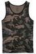 Камуфлляжная армейская летняя майка Brandit Dark Camo, футболка без рукавов Brandit XXL 2199807287 фото 4