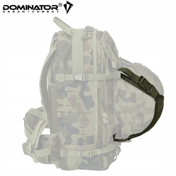 Тримач для шолома Dominator олива сітчастий на рюкзак забезпечує стабільну фіксацію 2253 фото