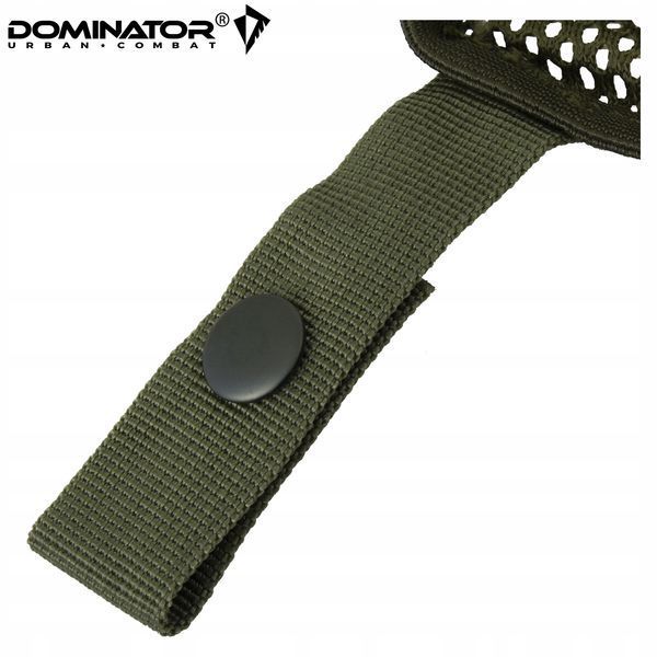 Тримач для шолома Dominator олива сітчастий на рюкзак забезпечує стабільну фіксацію 2253 фото