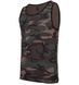 Камуфлляжная армейская летняя майка Brandit Dark Camo, футболка без рукавов Brandit XXL 2199807287 фото 3
