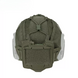 Тактический кавер IDOGEAR для шлема зеленый с карманом под батарею NVG 2356 фото 4