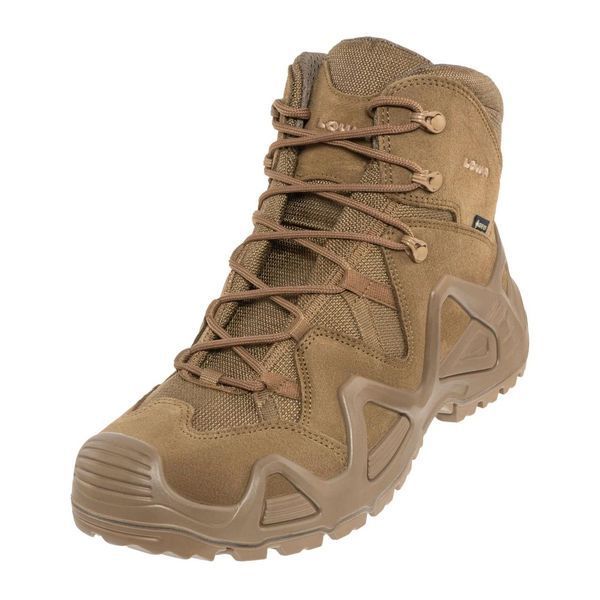 Тактические мужские берцы с GORE-TEX Lowa Zephyr GTX MID TF ботинки Coyote OP 42 2233445617 фото