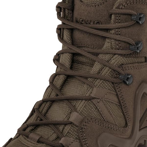 Тактические мужские берцы с GORE-TEX Lowa Zephyr GTX MID TF ботинки коричневые 41 (25,6см) 2233445669 фото