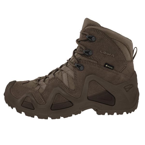 Тактические мужские берцы с GORE-TEX Lowa Zephyr GTX MID TF ботинки коричневые 41 (25,6см) 2233445669 фото
