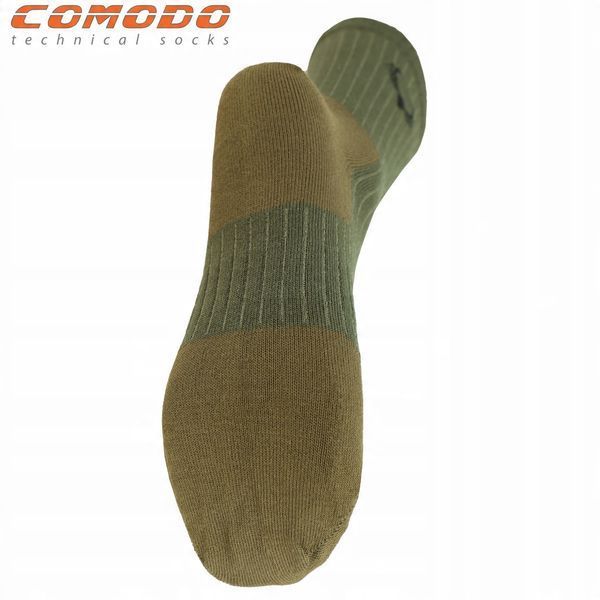 Тактические носки летние Comodo 35-38 хаки бамбуковые для ЗСУ охотников 2306 фото