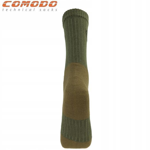 Тактические носки летние Comodo 35-38 хаки бамбуковые для ЗСУ охотников 2306 фото