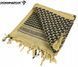 Арафатка шарф Dominator 100x100 см хакі чорний бавовна легкий дихаючий для захисту голови шиї 2254 фото 2