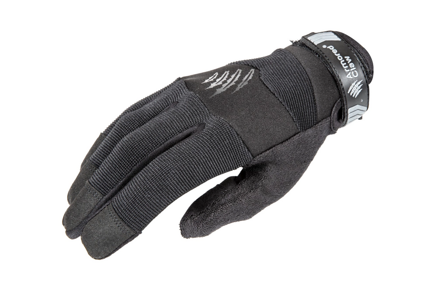Тактичні рукавички Armored Claw Accuracy Hot Weather XS чорні дихаючі захисні 2489 фото
