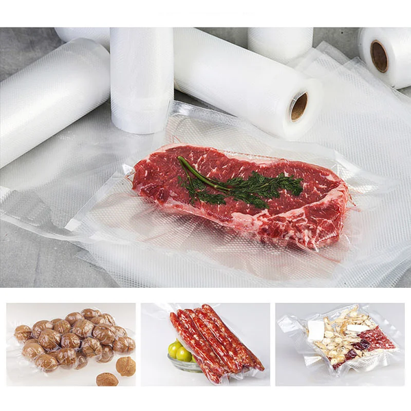 Плівка для вакууматора 20 см &times; 5 м харчова для тривалого зберігання продуктів (XJ6073) 2764 фото
