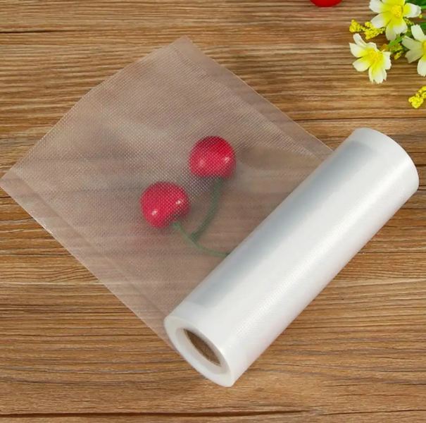 Плівка для вакууматора 20 см &times; 5 м харчова для тривалого зберігання продуктів (XJ6073) 2764 фото