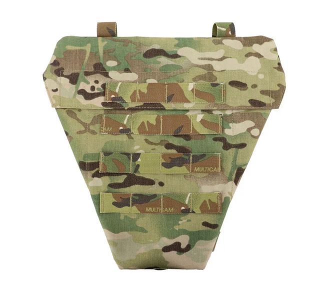 Подсумок напашник мультикам, напашник фартух на MOLLE, подсумок для балистической защиты выдерживает до 100 кг 2191189765 фото
