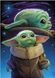 Алмазная мозаика Baby Yoda 30&times;40 см набор для творчества (XJ5142) 2858 фото 2