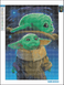 Алмазная мозаика Baby Yoda 30&times;40 см набор для творчества (XJ5142) 2858 фото 3