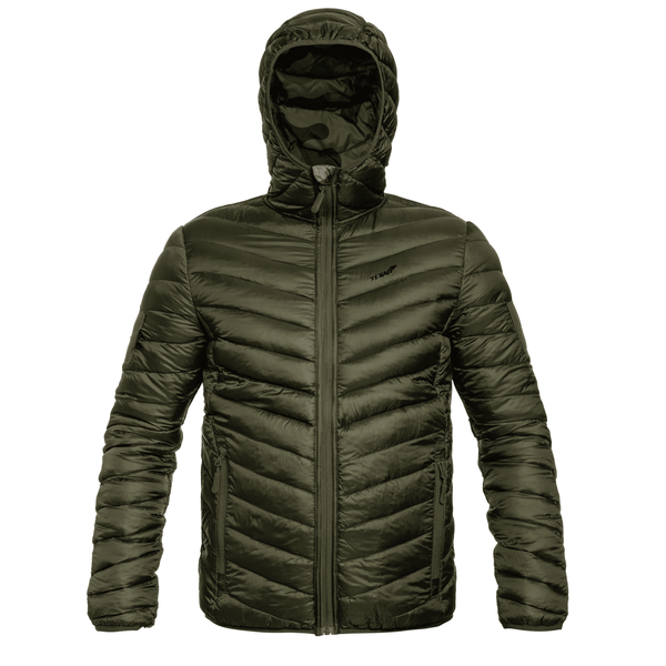 Куртка двухсторонняя Texar 4XL оливково-камуфляжная мужская утепленная синтетическим пухом тактическая 2672 фото
