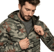 Куртка двухсторонняя Texar 4XL оливково-камуфляжная мужская утепленная синтетическим пухом тактическая 2672 фото 11