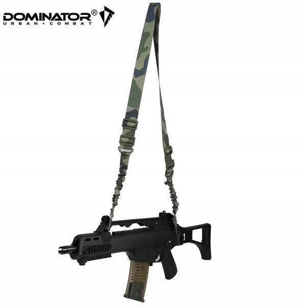 Ремінь збройовий двоточковий Dominator камуфляж універсальний зі швидким регульованнням для носіння зброї 2239 фото