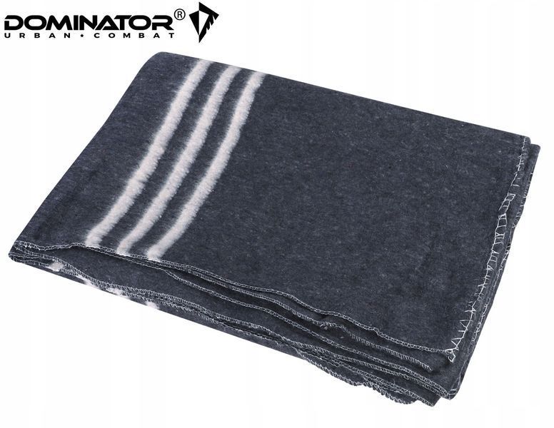 Одеяло Dominator 150&times;200 см серое с компрессионными ремнями для туризма армии кемпинга 2289 фото