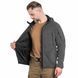 Тактическая флисовая кофта Helikon Patriot Mk2 Hybrid Fleece с капюшоном grey серая XS 2233445587 фото 7