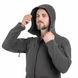 Тактическая флисовая кофта Helikon Patriot Mk2 Hybrid Fleece с капюшоном grey серая XS 2233445587 фото 2