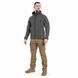 Тактическая флисовая кофта Helikon Patriot Mk2 Hybrid Fleece с капюшоном grey серая XS 2233445587 фото 6