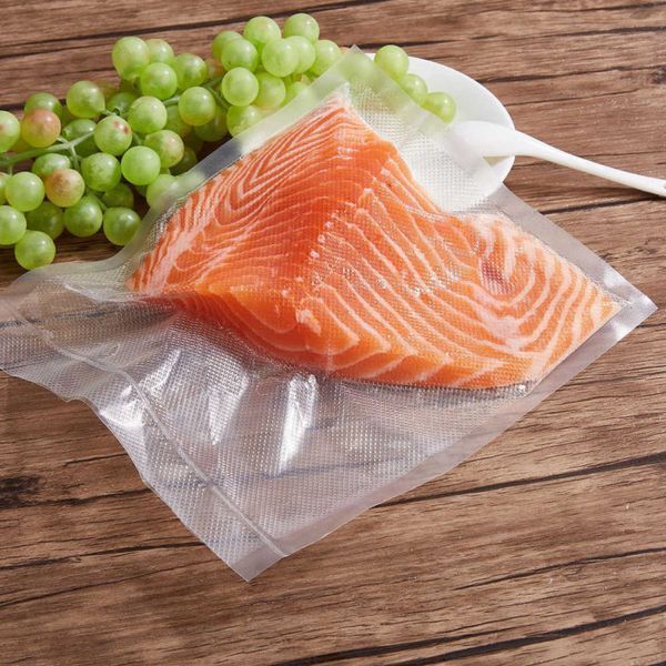 Пакети для вакууматора 20x25 см 50 шт для зберігання і заморозки продуктів (XJ6077) 2765 фото