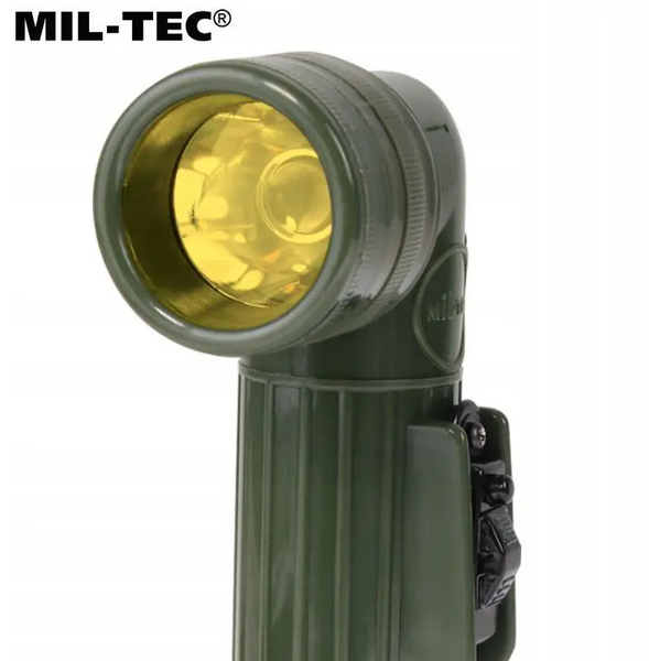 Г-образный фонарь Mil-Tec с фильтрами LED оливковый ЗСУ тактический подвесной 2309 фото