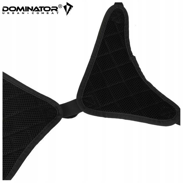 Кобура для пистолета Dominator черная с лямками и подсумками для магазинов универсальная 2259 фото