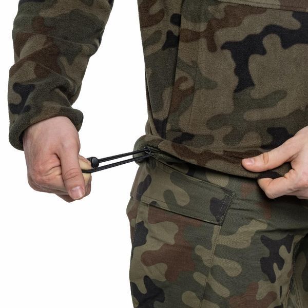 Тактична флісова кофта Helikon Patriot Mk2 Hybrid Fleece з капюшоном woodland XS 2233445608 фото