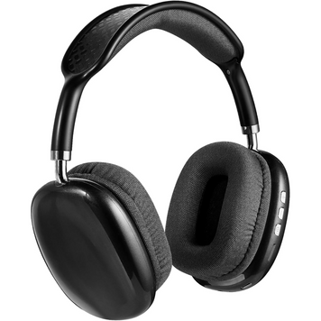 Наушники беспроводные P9 Pro Max черные Bluetooth с микрофоном 2412 фото
