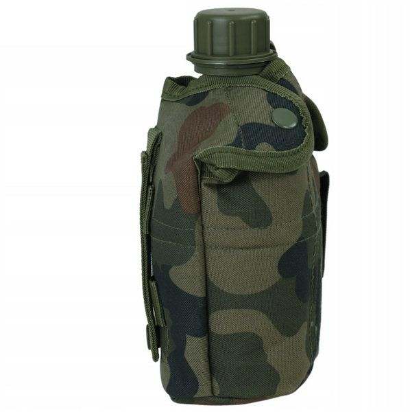 Полевая фляга Dominator 1 л с кружкой и чехлом MOLLE для военных и туристов 2115 фото