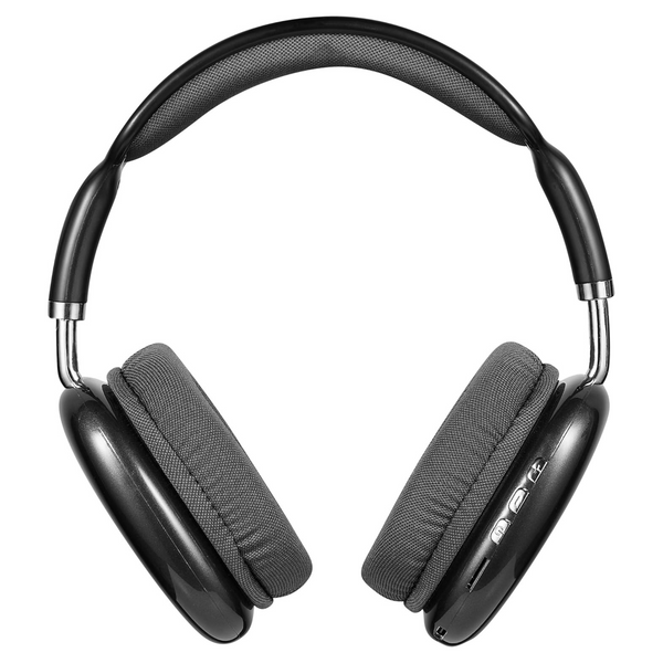 Наушники беспроводные P9 Pro Max черные Bluetooth с микрофоном 2412 фото