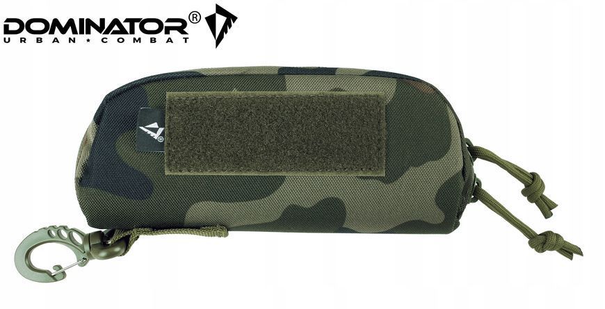 Футляр для очков Dominator жесткий 18&times;8&times;6 см MOLLE камуфляж с карабином липучкой для солнцезащитных и защитных очков 2830 фото