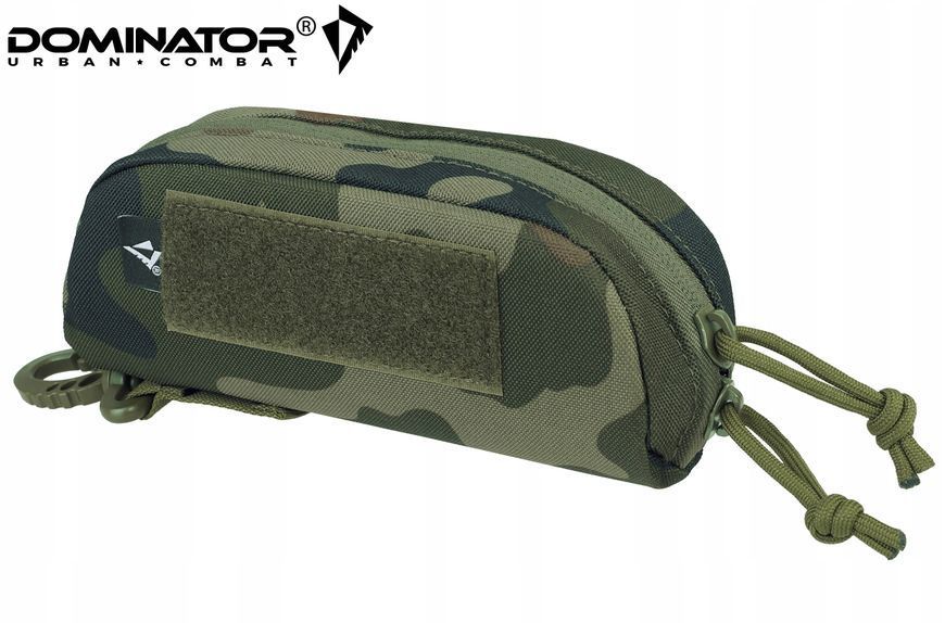 Футляр для очков Dominator жесткий 18&times;8&times;6 см MOLLE камуфляж с карабином липучкой для солнцезащитных и защитных очков 2830 фото