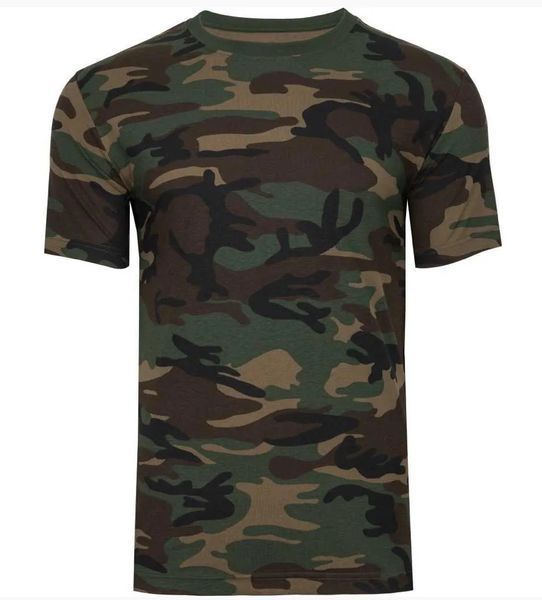 Армейская летняя футболка Woodland, футболка Brandit, камуфляжная футболка XL 2200849909 фото