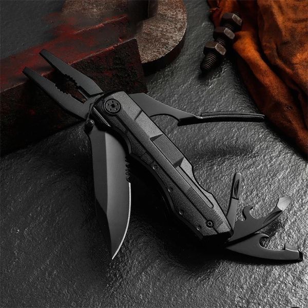 Мультитул Foxster Мультитул 21 в 1 | Складний ніж, пасатижі, викрутки + чохол 1100 фото