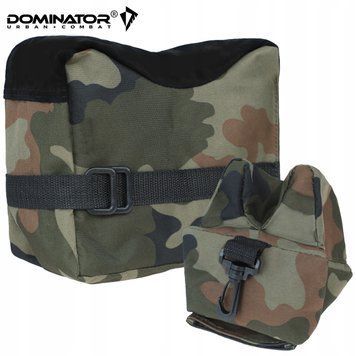 Сумка упор Dominator комплект 2шт для винтовки ружья съемная подставка полиэстер замша без наполнителя 2263 фото