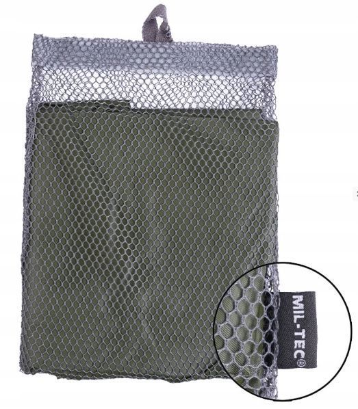 Плащ дождевик MilTec Poncho Vinyl универсальный оливковый водонепроницаемый 2067 фото