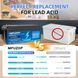 Акумулятор LiFePO4 MFUZOP 12,8V 300Ah 3840Wh з BMS IP65 2722 фото 3