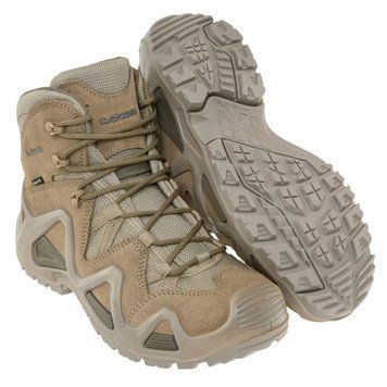 Тактические мужские берцы с GORE-TEX Lowa Zephyr GTX MID TF ботинки бежевые 40 2233445668 фото