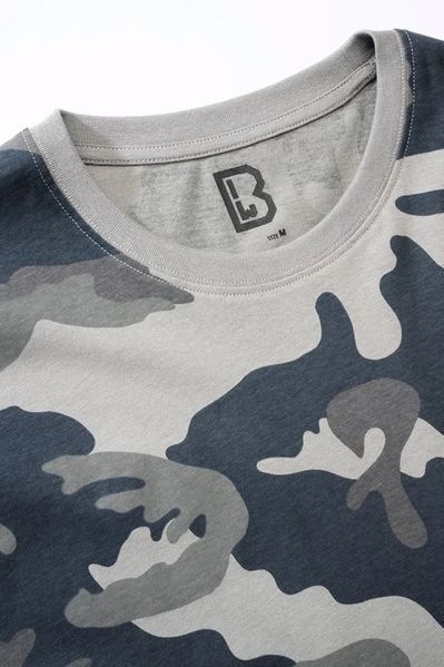 Армейская летняя футболка GreyCamo, футболка Brandit, камуфляжная футболка XL 2201127121 фото