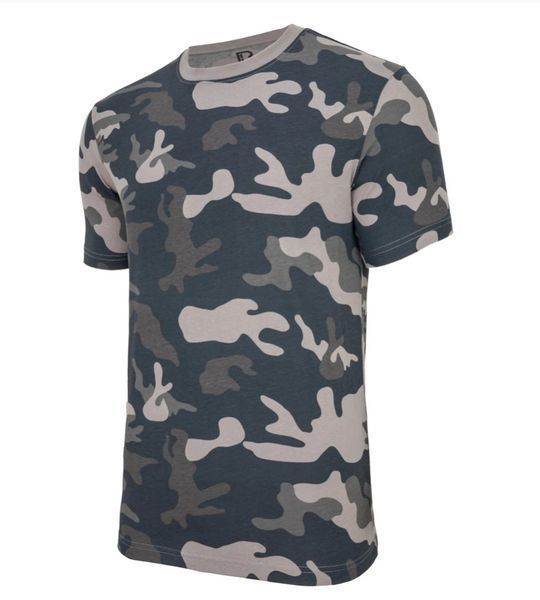 Армейская летняя футболка GreyCamo, футболка Brandit, камуфляжная футболка XL 2201127121 фото