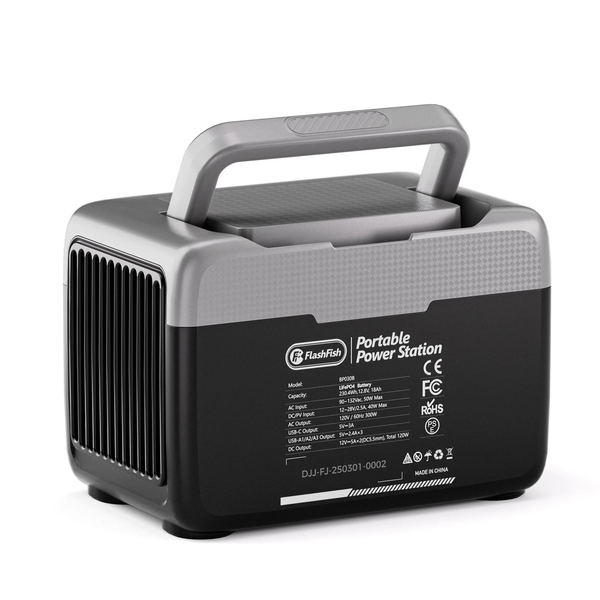 Зарядная станция FlashFish BP030B 300 Вт 230,4 Вт&middot;ч с фонарем и функцией Pass-Through 2657 фото