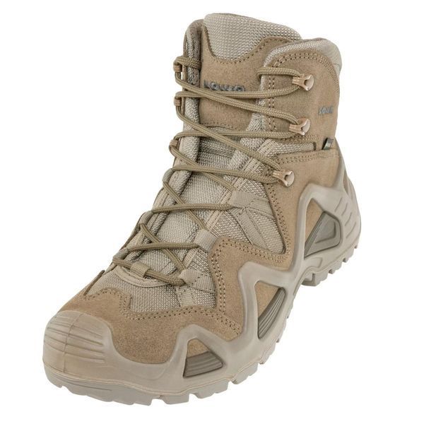 Тактические мужские берцы с GORE-TEX Lowa Zephyr GTX MID TF ботинки бежевые 40 2233445668 фото