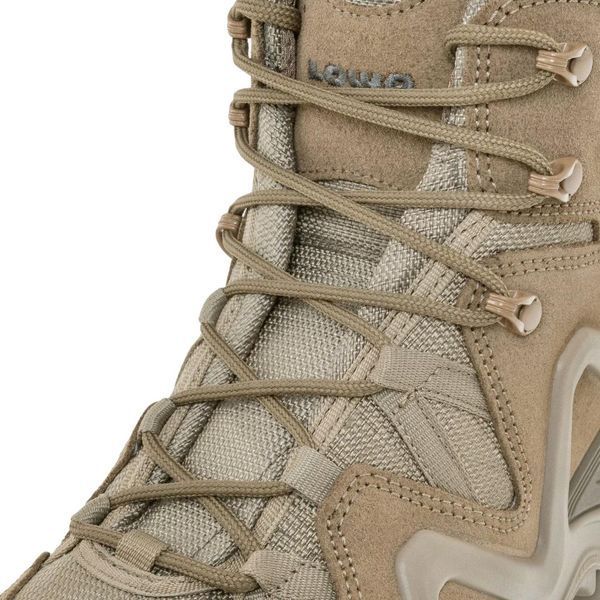 Тактические мужские берцы с GORE-TEX Lowa Zephyr GTX MID TF ботинки бежевые 40 2233445668 фото